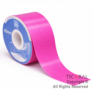 CINTA LISA 40 MM X 25 MTS FUCSIA